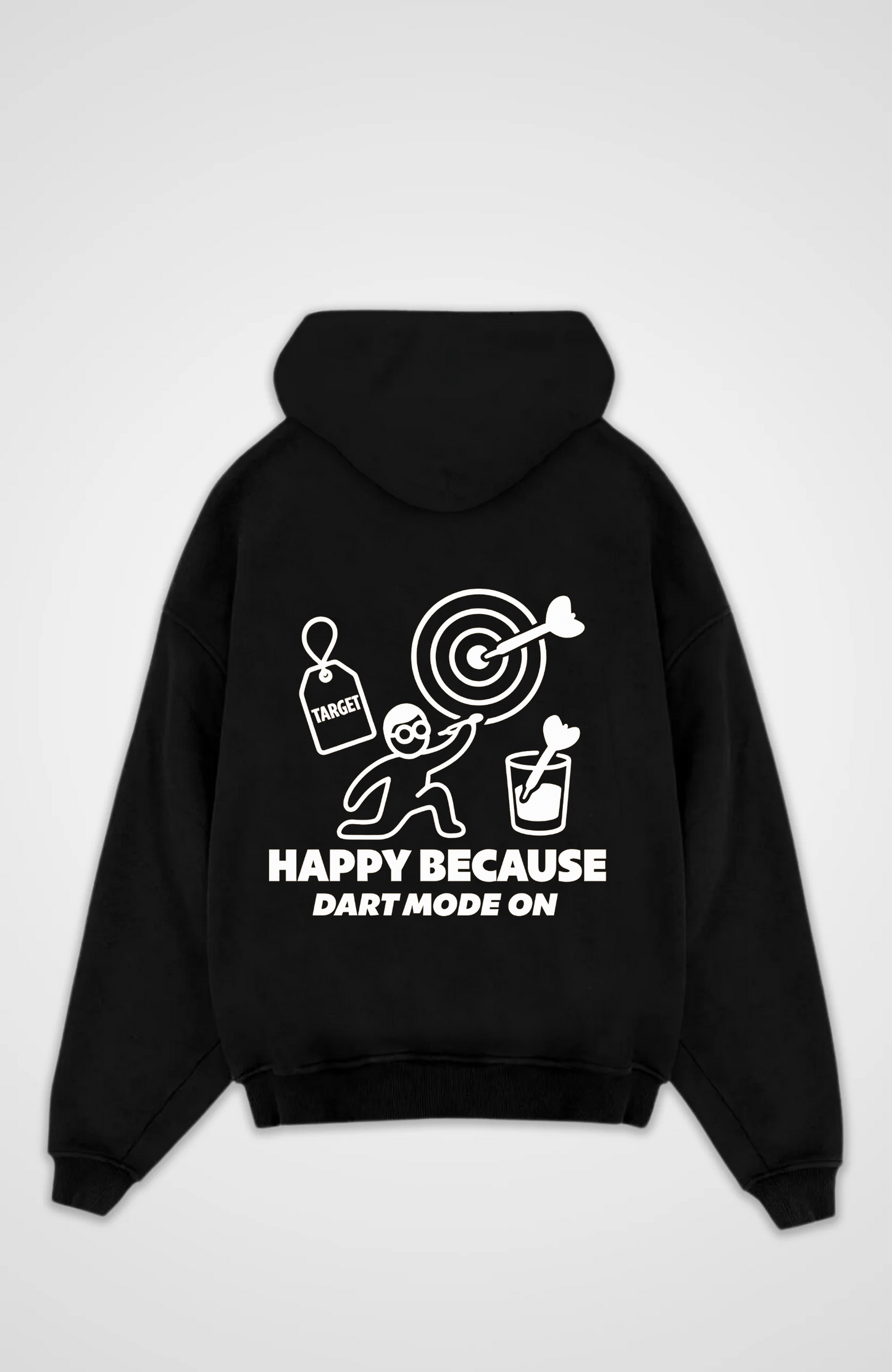 HAPPY MODE OVERSIZED HOODIE