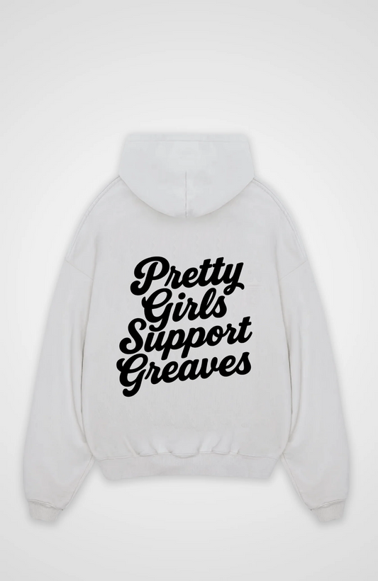 PRETTY GIRLS SUPPORT CLEAVES OVERSIZED HOODIE