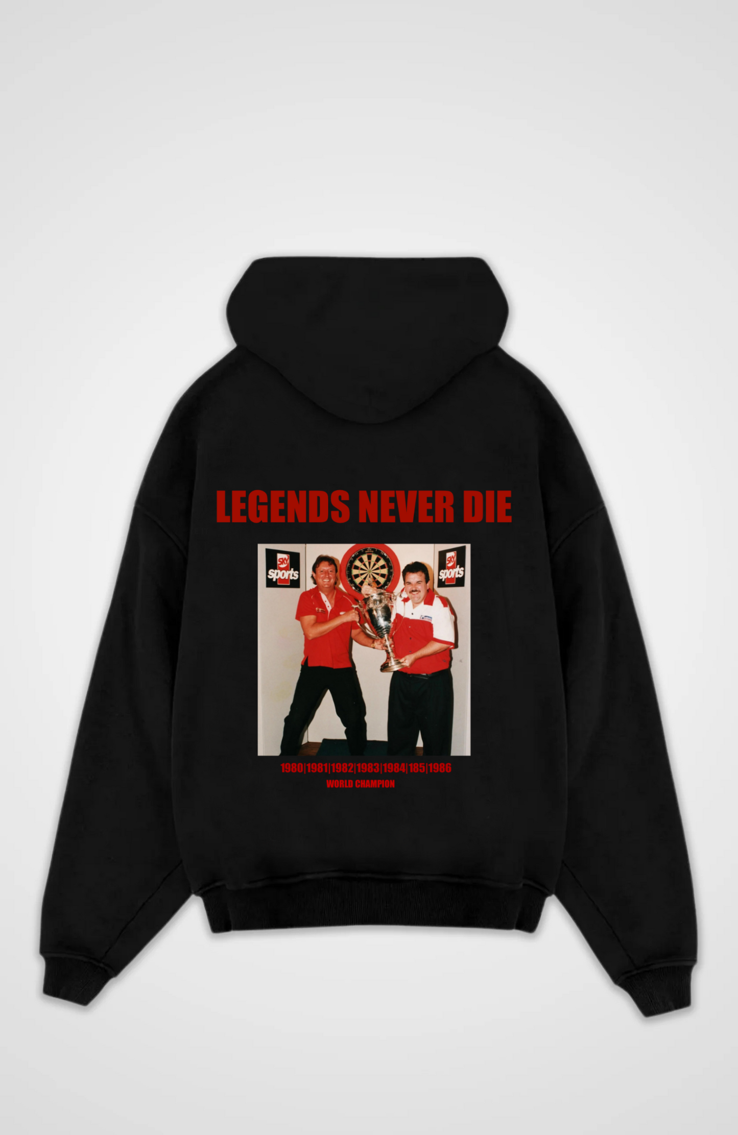LEGENDS NEVER DIE OVERSIZED HOODIE
