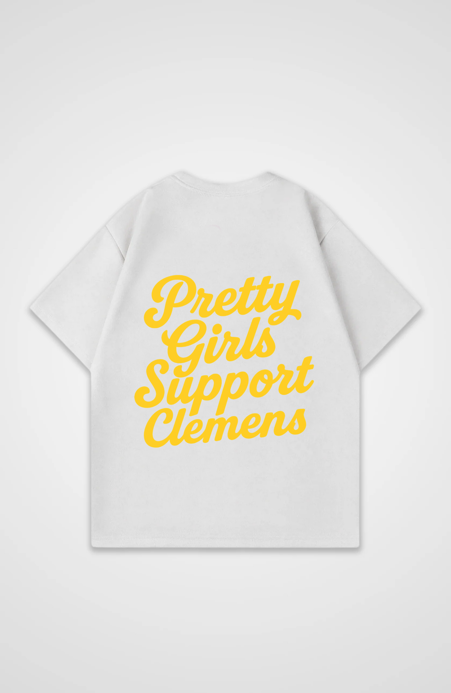 PRETTY GIRLS SUPPORT OVERSIZE SHIRT