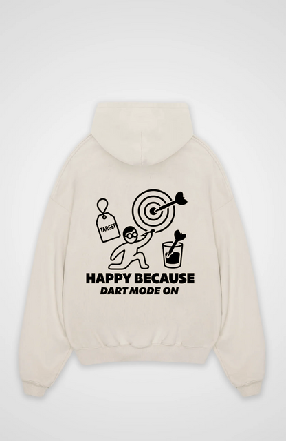 HAPPY MODE OVERSIZED HOODIE