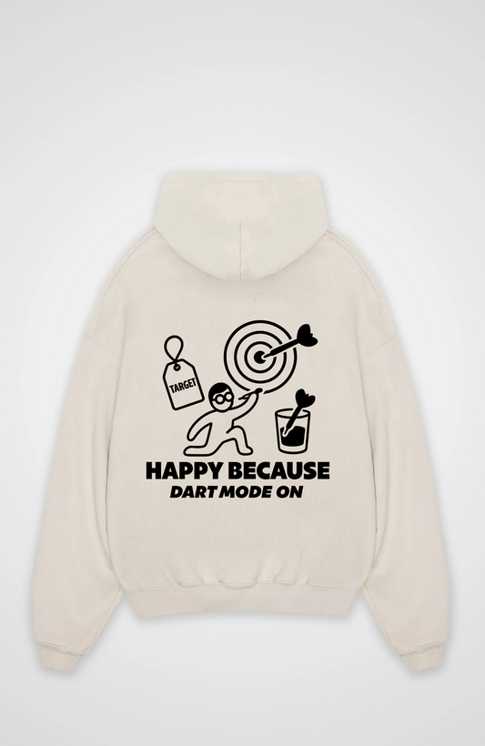 HAPPY MODE OVERSIZED HOODIE