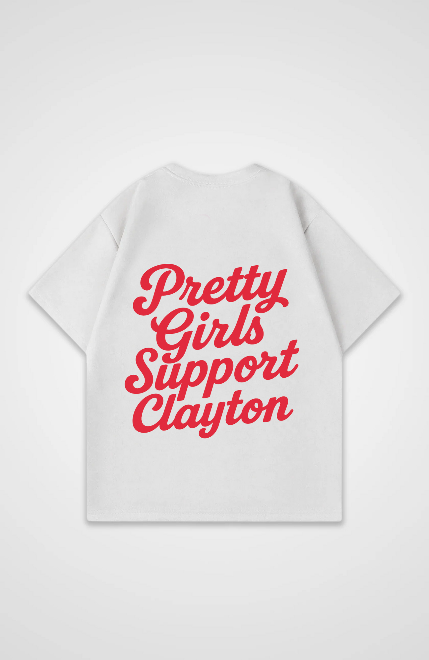 PRETTY GIRLS SUPPORT CLAYTON OVERSIZE SHIRT