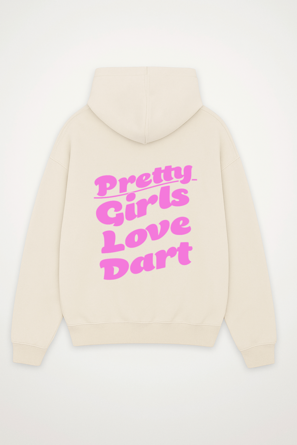 PRETTY GIRLS LOVES DART OVERSIZED HOODIE