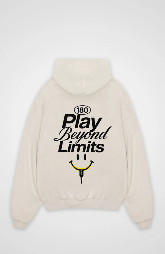 PLAY BEYOND LIMITS OVERSIZED HOODIE