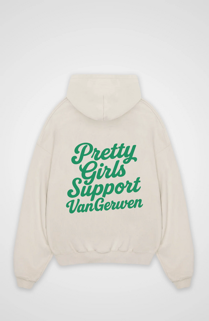 PRETTY GIRLS SUPPORT VAN GERWEN OVERSIZED HOODIE