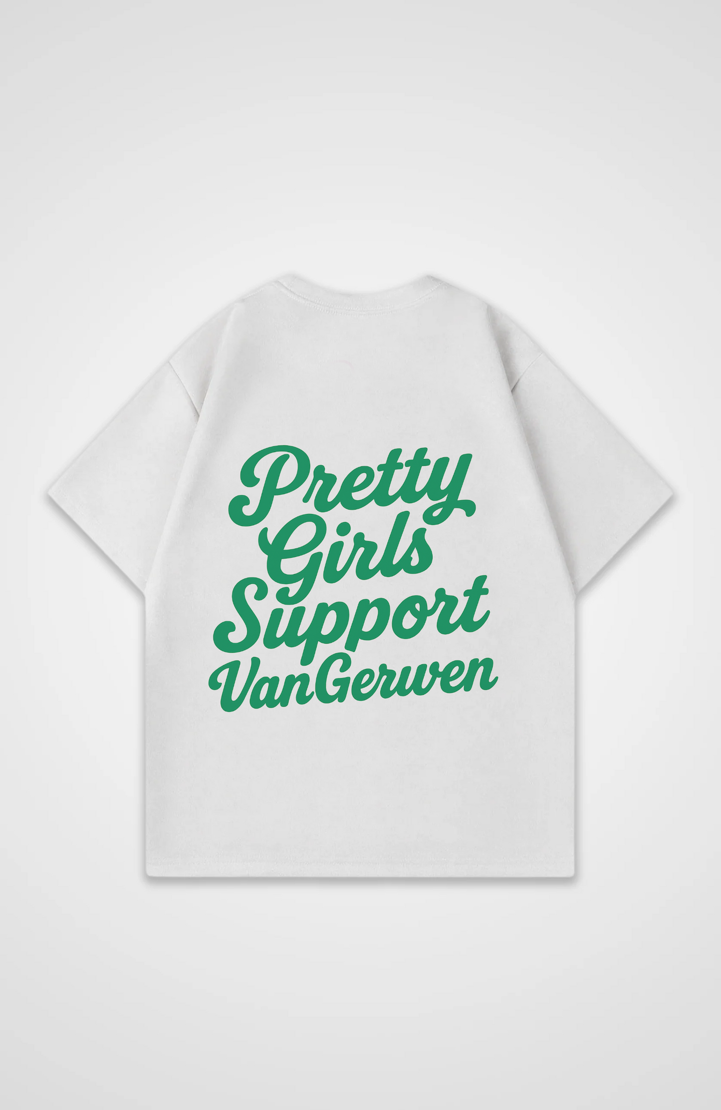 PRETTY GIRLS SUPPORT VAN GERWEN OVERSIZE SHIRT