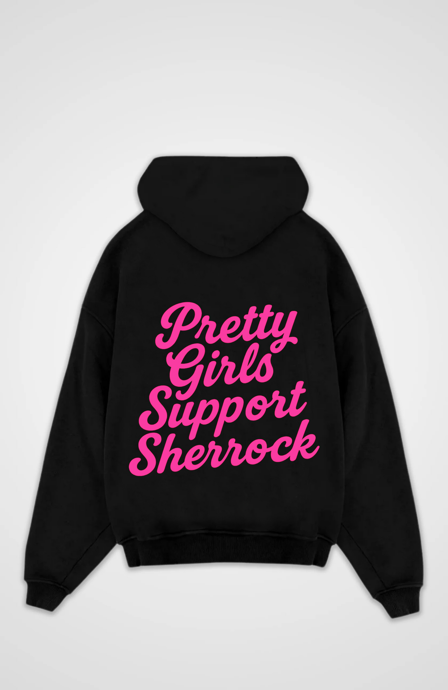 PRETTY GIRLS SUPPORT SHERROCK OVERSIZED HOODIE