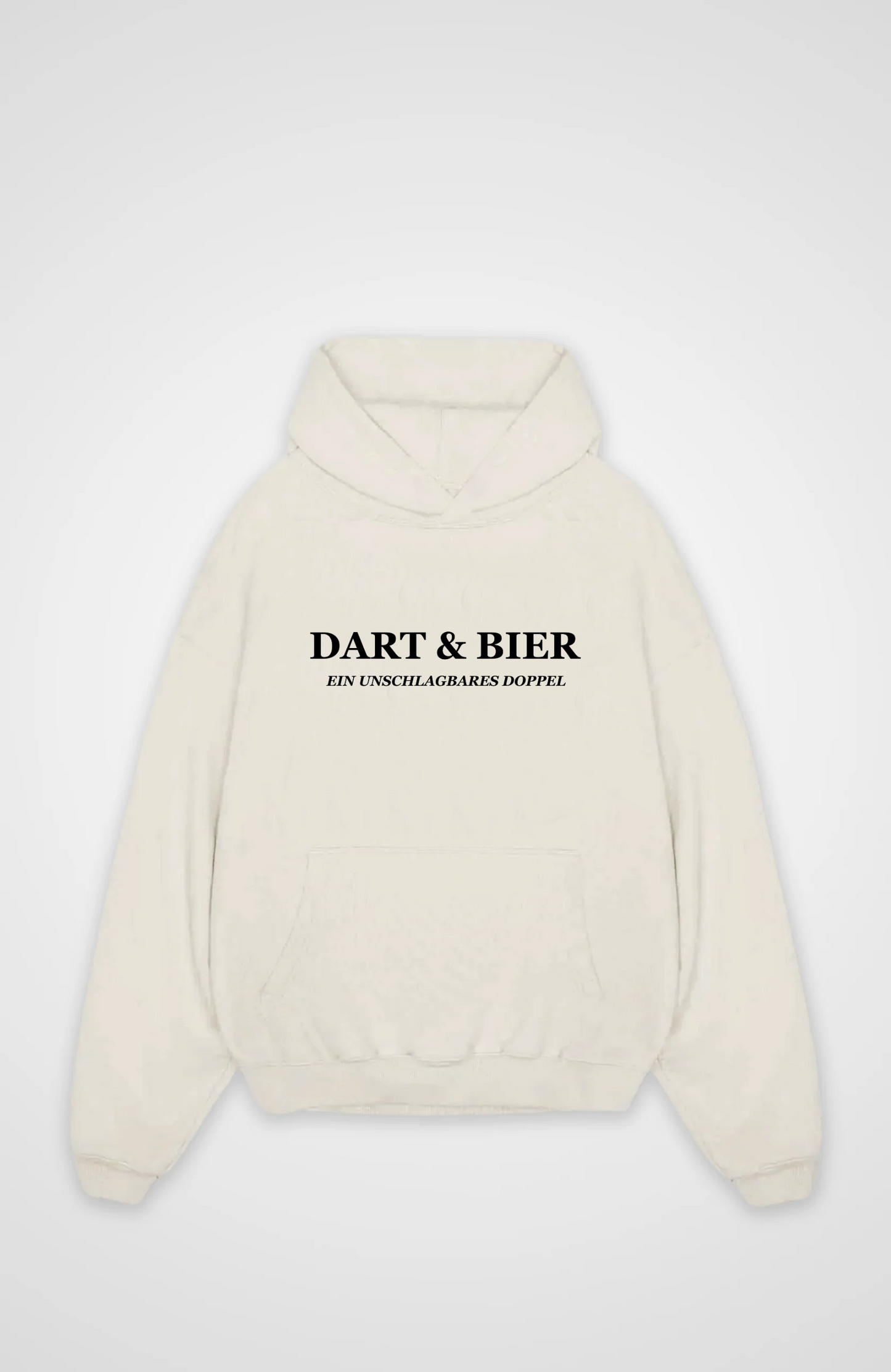 DART & BIER OVERSIZED HOODIE