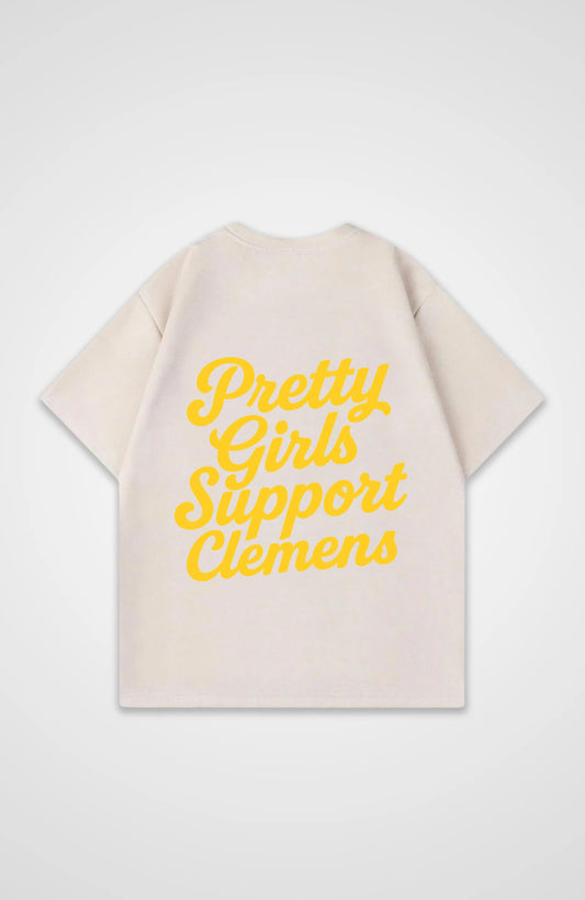 PRETTY GIRLS SUPPORT OVERSIZE SHIRT