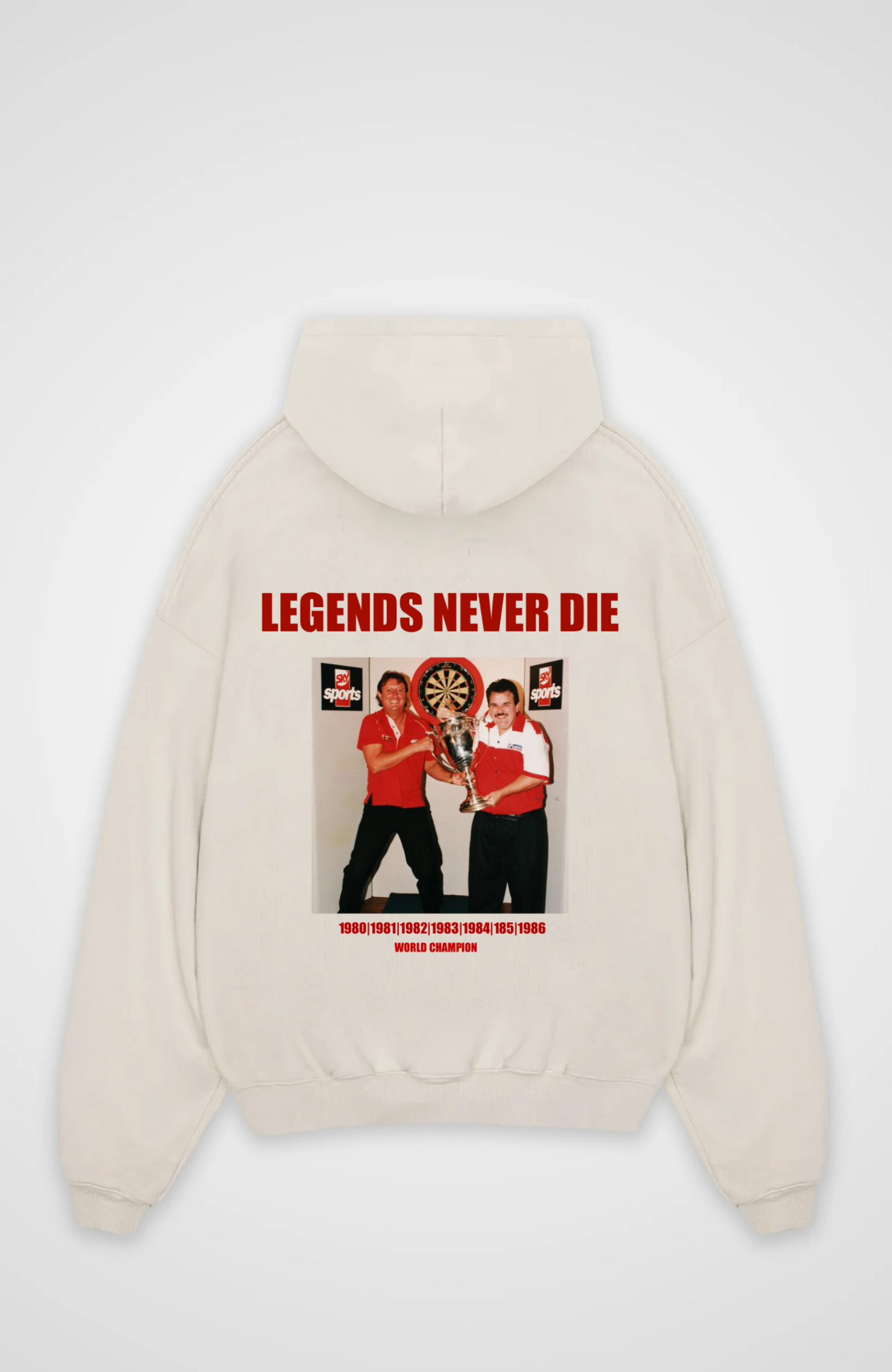 LEGENDS NEVER DIE OVERSIZED HOODIE