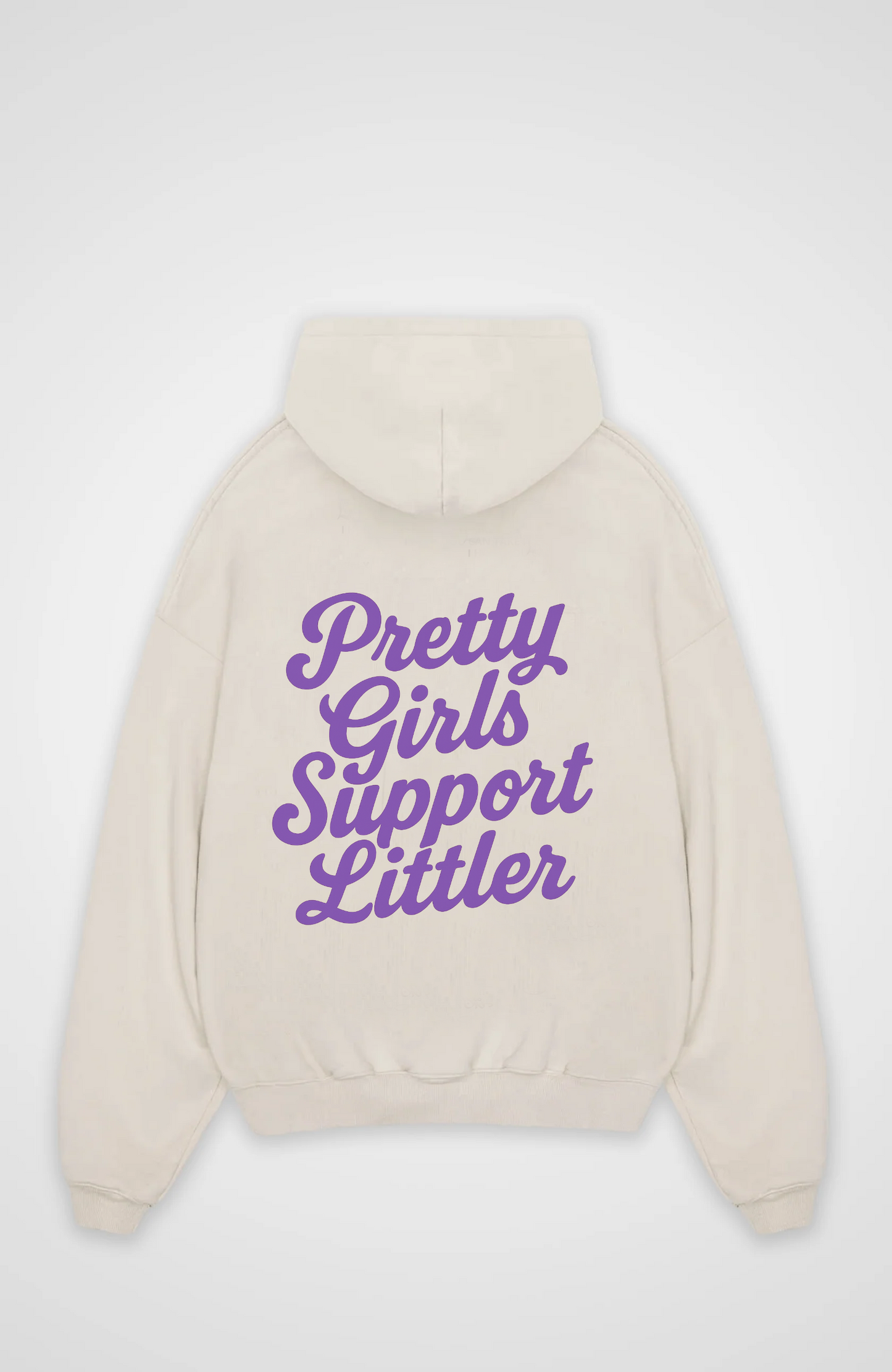 PRETTY GIRLS SUPPORT LITTLER OVERSIZED HOODIE