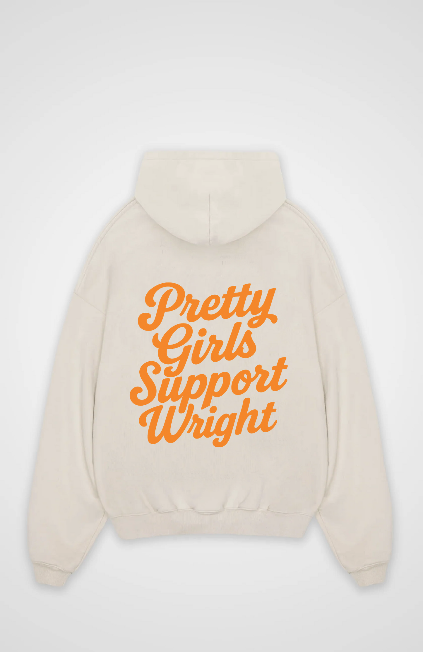 PRETTY GIRLS SUPPORT WRIGHT OVERSIZED HOODIE