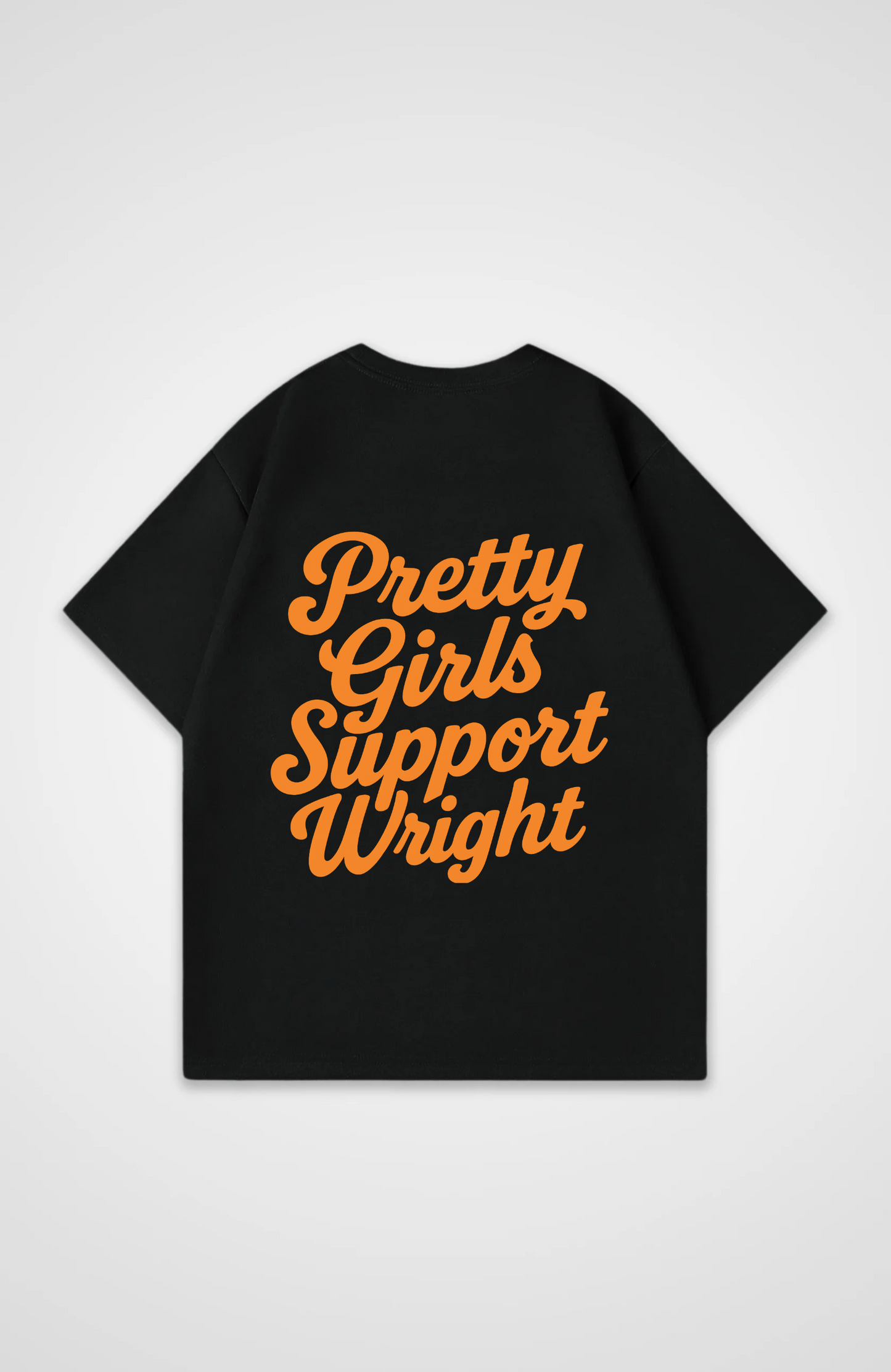 PRETTY GIRLS SUPPORT WRIGHT OVERSIZE SHIRT