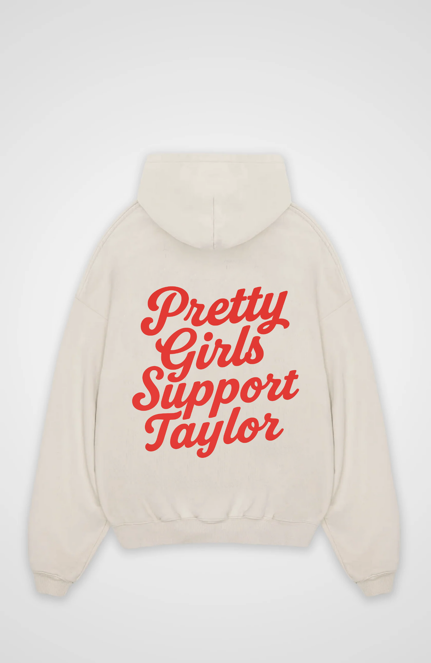PRETTY GIRLS SUPPORT TAYLOR OVERSIZED HOODIE