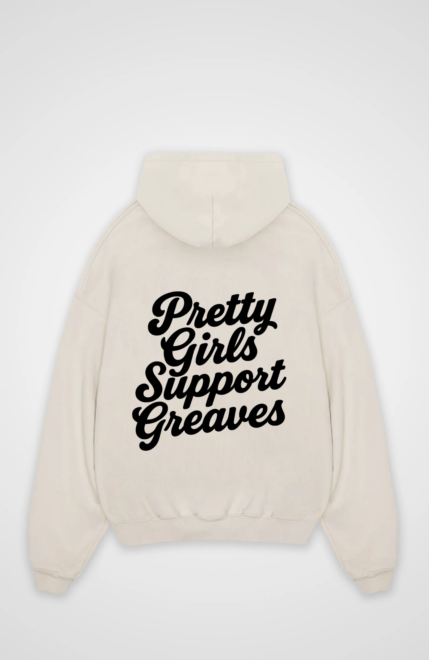 PRETTY GIRLS SUPPORT CLEAVES OVERSIZED HOODIE