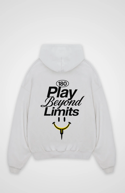 PLAY BEYOND LIMITS OVERSIZED HOODIE