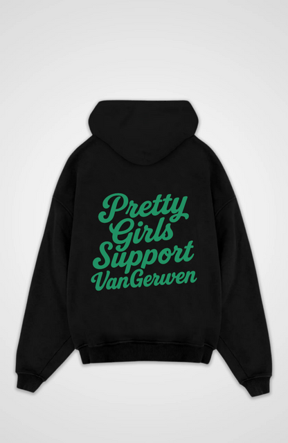 PRETTY GIRLS SUPPORT VAN GERWEN OVERSIZED HOODIE