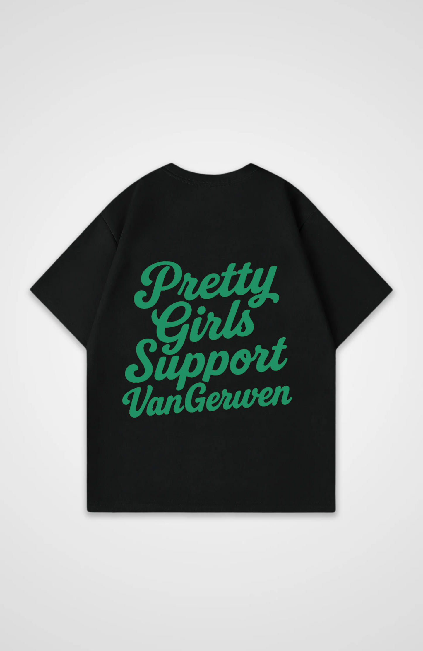 PRETTY GIRLS SUPPORT VAN GERWEN OVERSIZE SHIRT