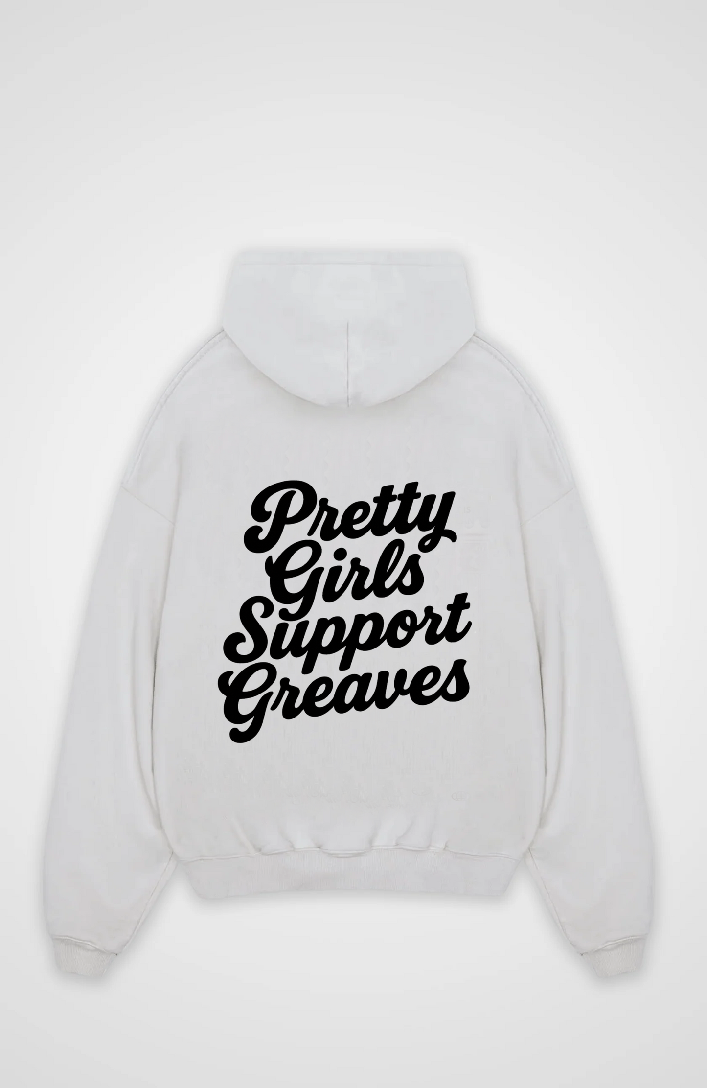 PRETTY GIRLS SUPPORT CLEAVES OVERSIZED HOODIE