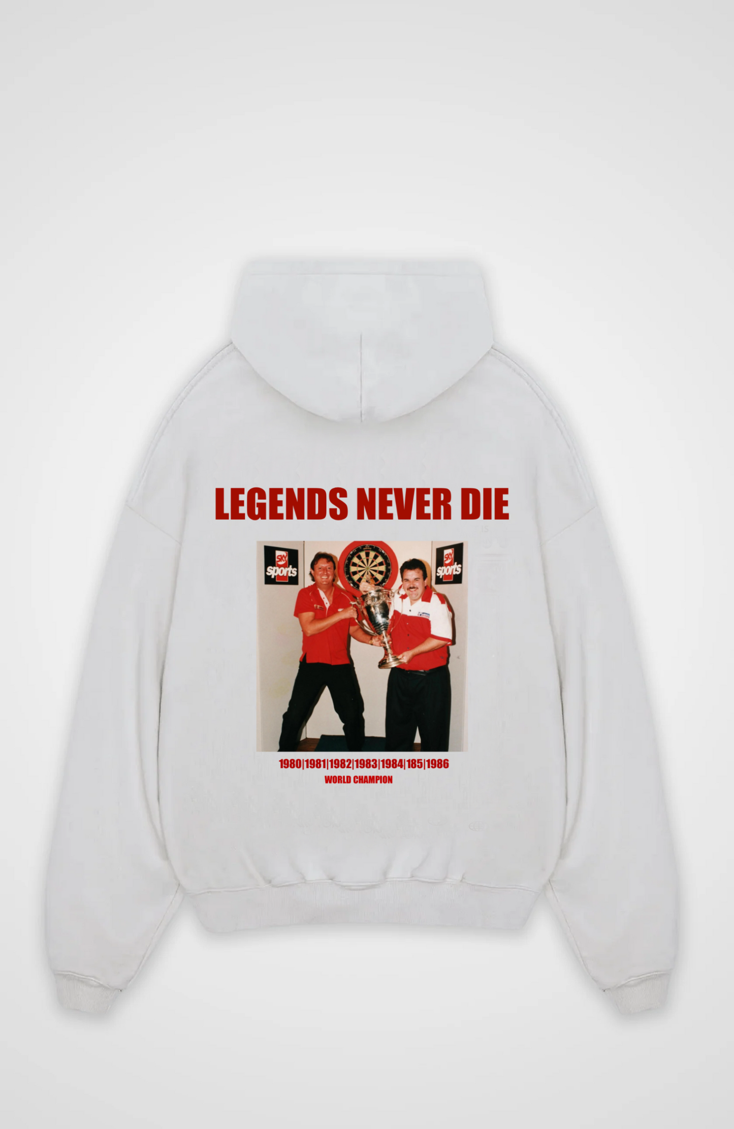 LEGENDS NEVER DIE OVERSIZED HOODIE