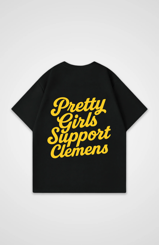 PRETTY GIRLS SUPPORT OVERSIZE SHIRT