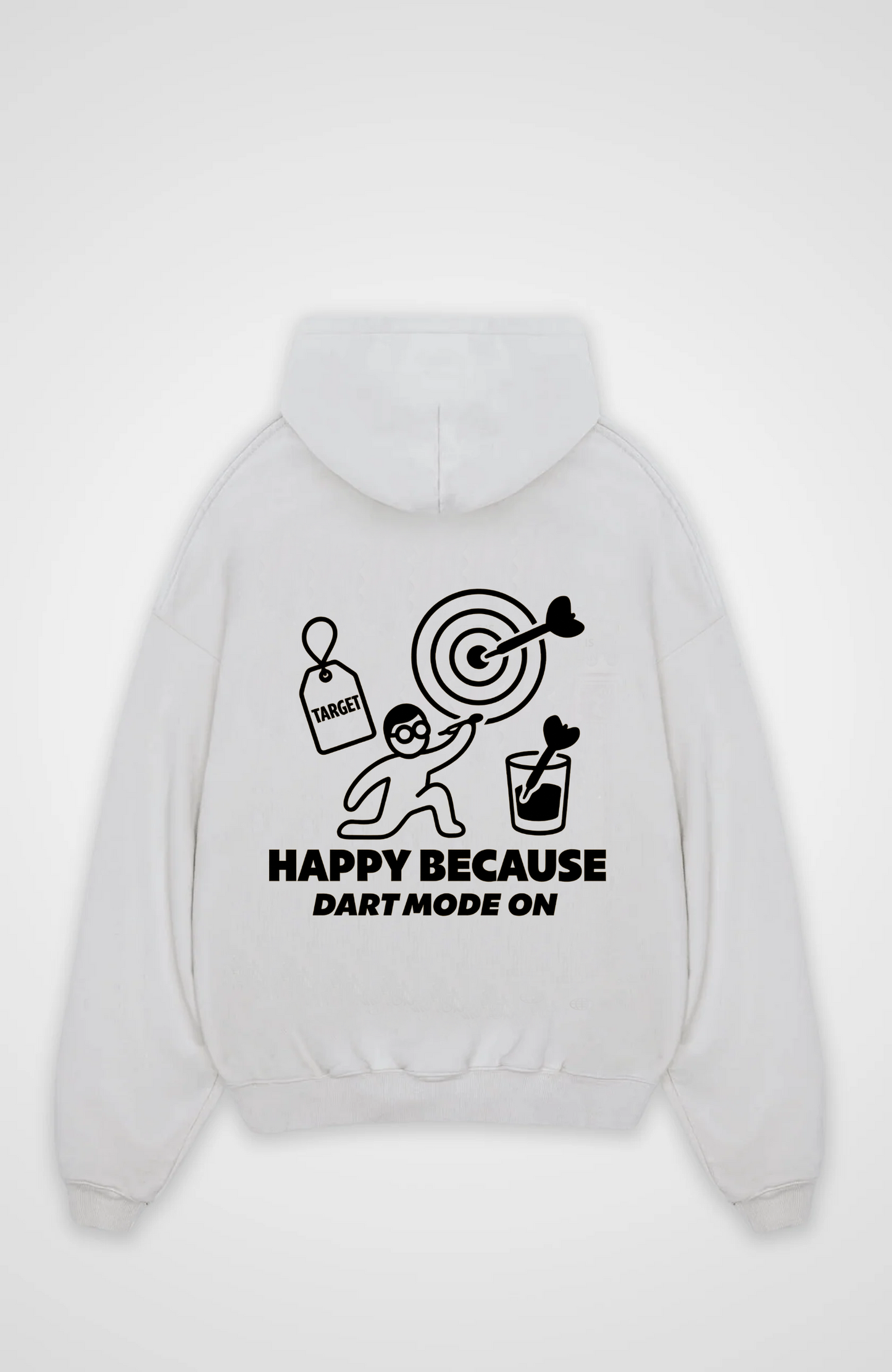 HAPPY MODE OVERSIZED HOODIE