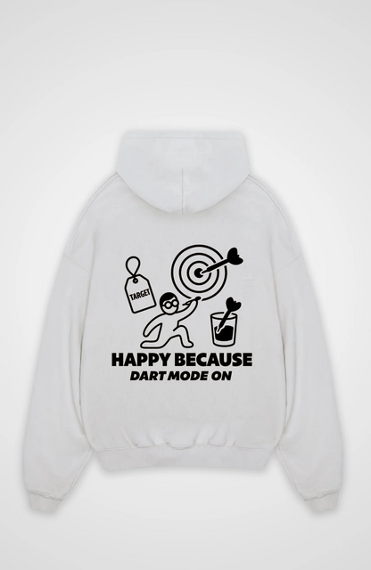 HAPPY MODE OVERSIZED HOODIE