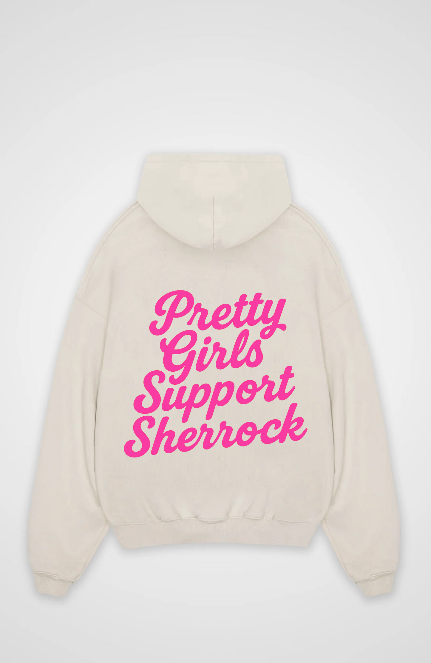PRETTY GIRLS SUPPORT SHERROCK OVERSIZED HOODIE