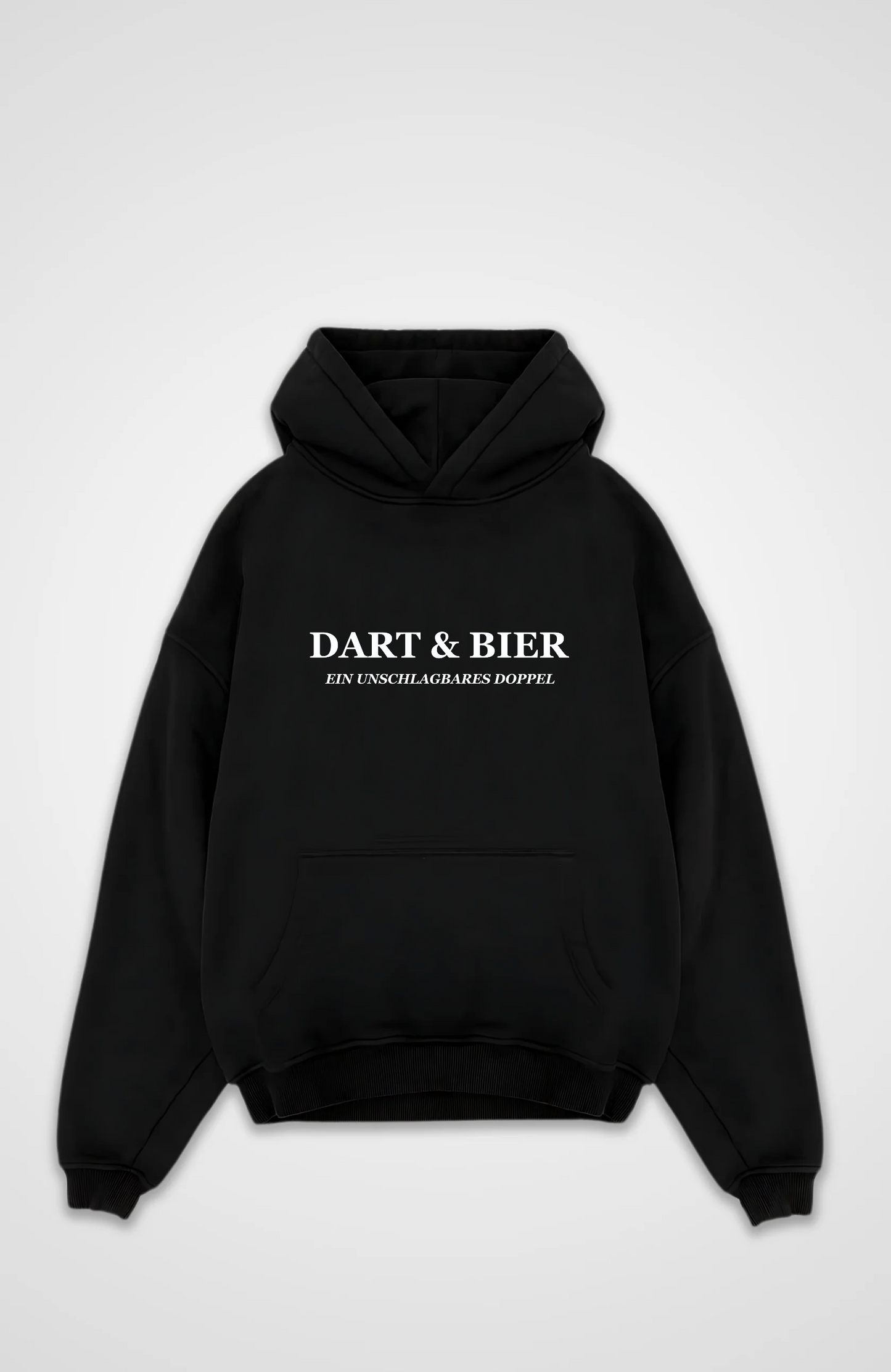 DART & BIER OVERSIZED HOODIE
