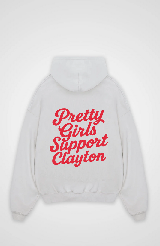 PRETTY GIRLS SUPPORT CLAYTON OVERSIZED HOODIE