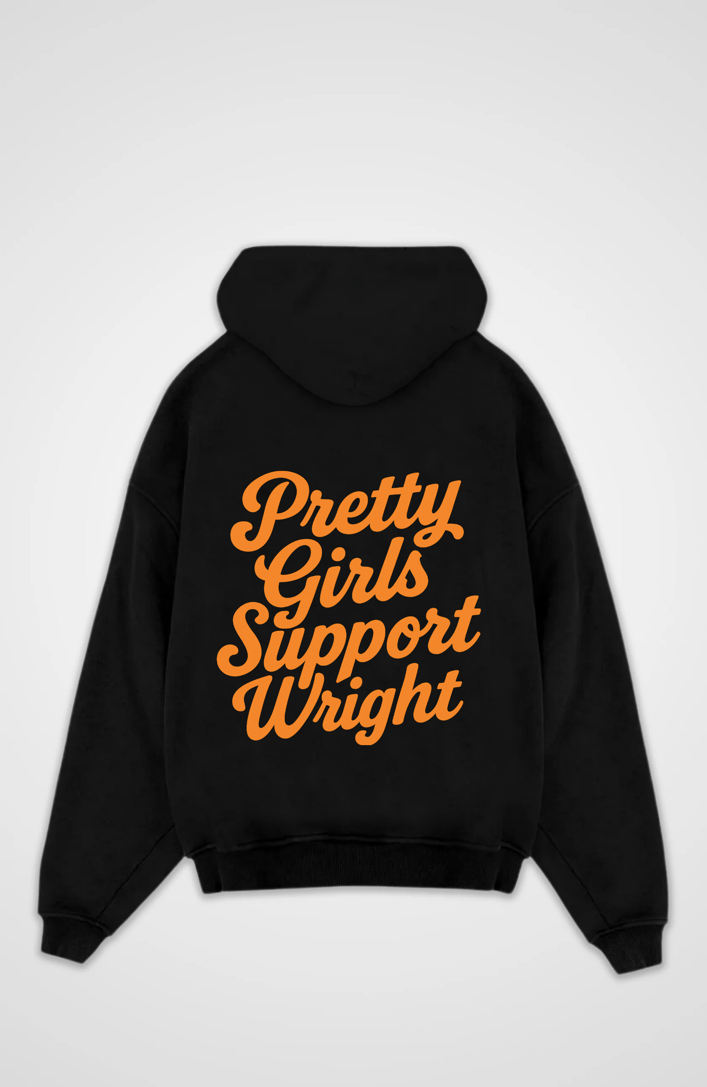 PRETTY GIRLS SUPPORT WRIGHT OVERSIZED HOODIE