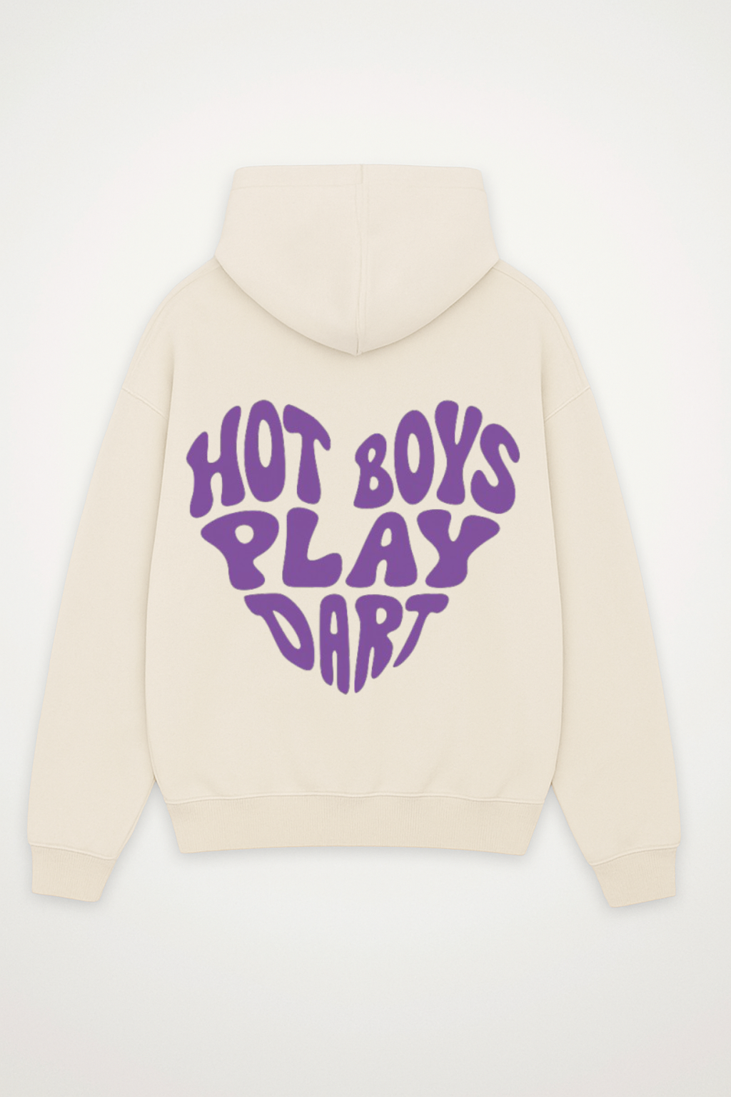 HOT BOYS PLAY DART  OVERSIZED HOODIE