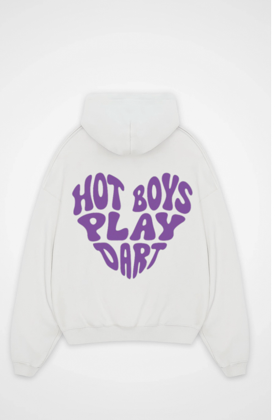 HOT BOYS PLAY DART  OVERSIZED HOODIE