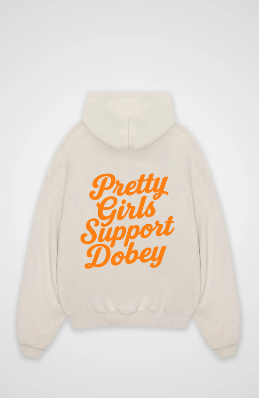 PRETTY GIRLS SUPPORT DOBEY OVERSIZED HOODIE